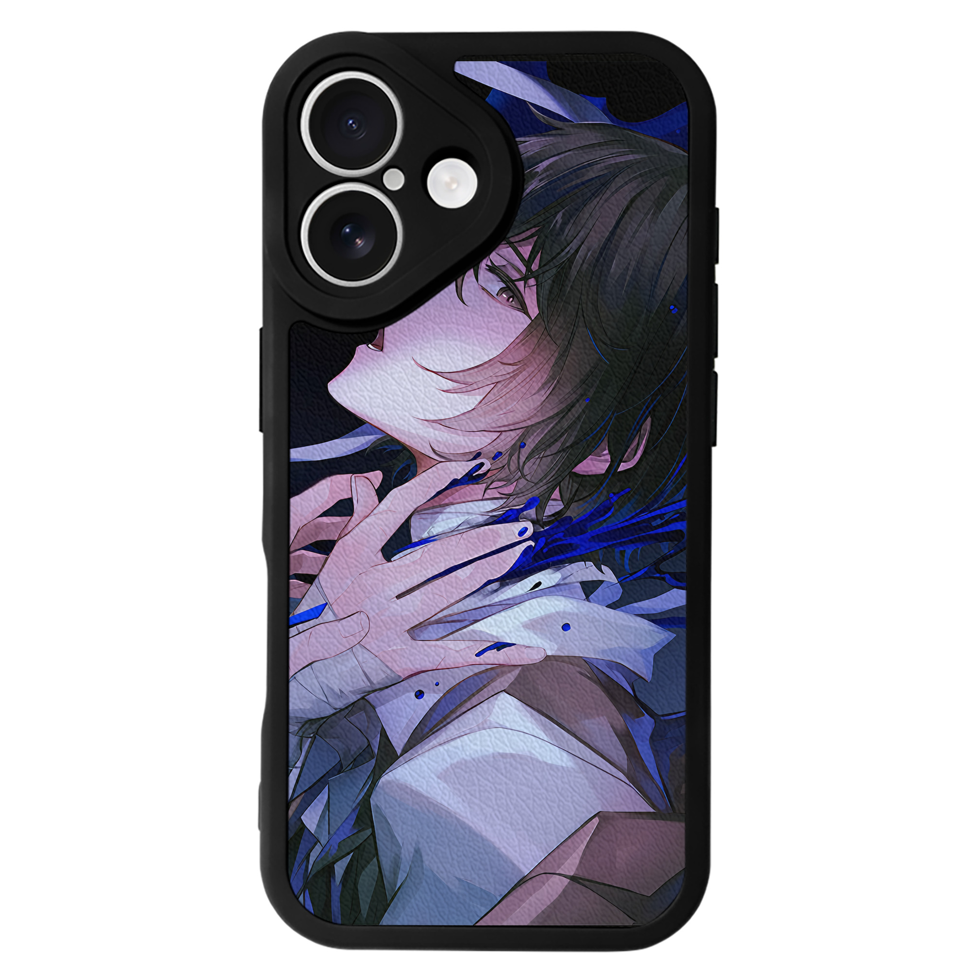 （画像用） 文豪ストレイドッグス Bungo Stray Dogs 【iPhone 16シリーズ対応】シリコンスマホケース（レザー調） 材質：シリコン
